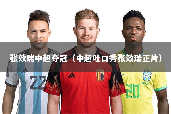 张效瑞中超夺冠（中超吐口秀张效瑞正片）