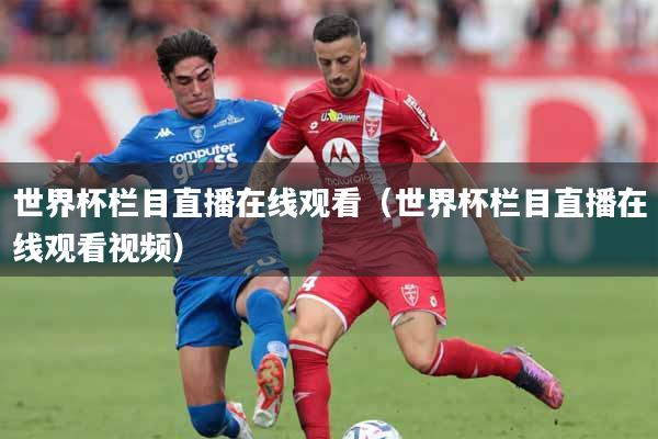 世界杯栏目直播在线观看（世界杯栏目直播在线观看视频）