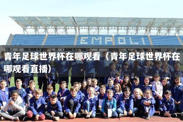 青年足球世界杯在哪观看（青年足球世界杯在哪观看直播）